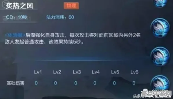 《王者荣耀》技能加点-今日热修V1.2-抖音小游戏-塔防