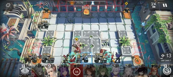 《明日方舟》拍照打卡点-端午特辑-跨平台联机-策略战棋-3分钟速通