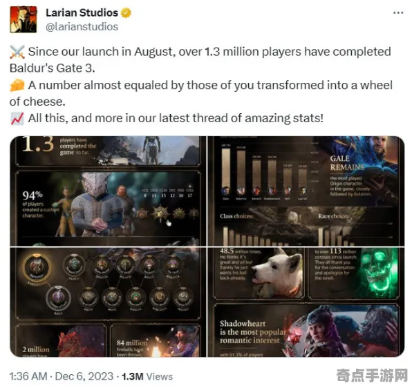 数据验证：博德之门3》坐骑获取攻略 8月技术分析 PlayStation 5 团队配合