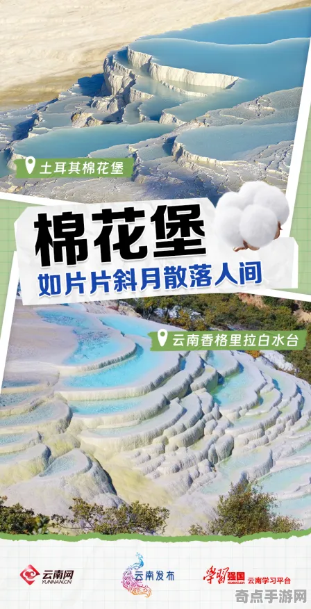 日前亚马逊雨林奇观与土耳其棉花堡差异比较