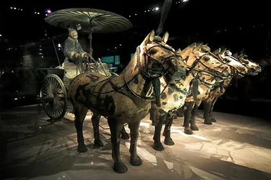 日前秦始皇铜车马与亚特兰蒂斯寻踪关联分析